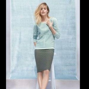 BAILEY 44 LEATHER TOP   NWT